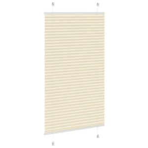 Πλισέ περσίδα Κρέμα 70x100 cm Πλάτος υφάσματος 69,4 cm