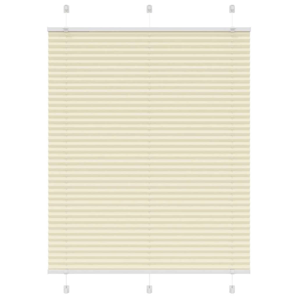 Πλισέ περσίδα Κρέμα 105x100 cm Πλάτος υφάσματος 104,4 cm