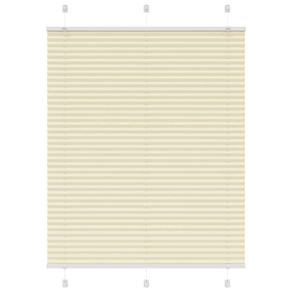 Πλισέ περσίδα Κρέμα 110x100 cm Πλάτος υφάσματος 109,4 cm