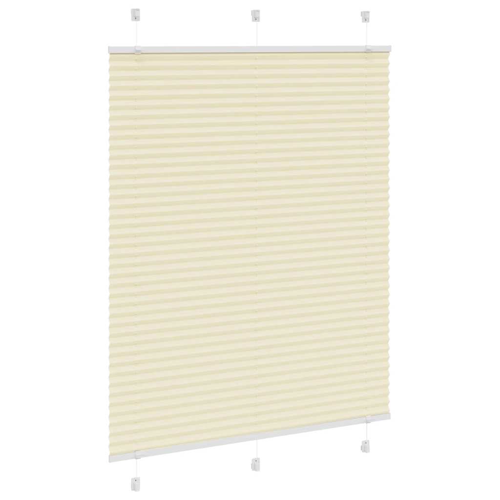 Πλισέ περσίδα Κρέμα 110x100 cm Πλάτος υφάσματος 109,4 cm