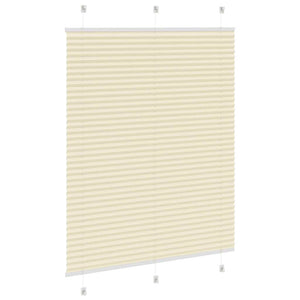 Πλισέ περσίδα Κρέμα 110x100 cm Πλάτος υφάσματος 109,4 cm