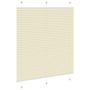 Πλισέ περσίδα Κρέμα 115x100 cm Πλάτος υφάσματος 114,4 cm