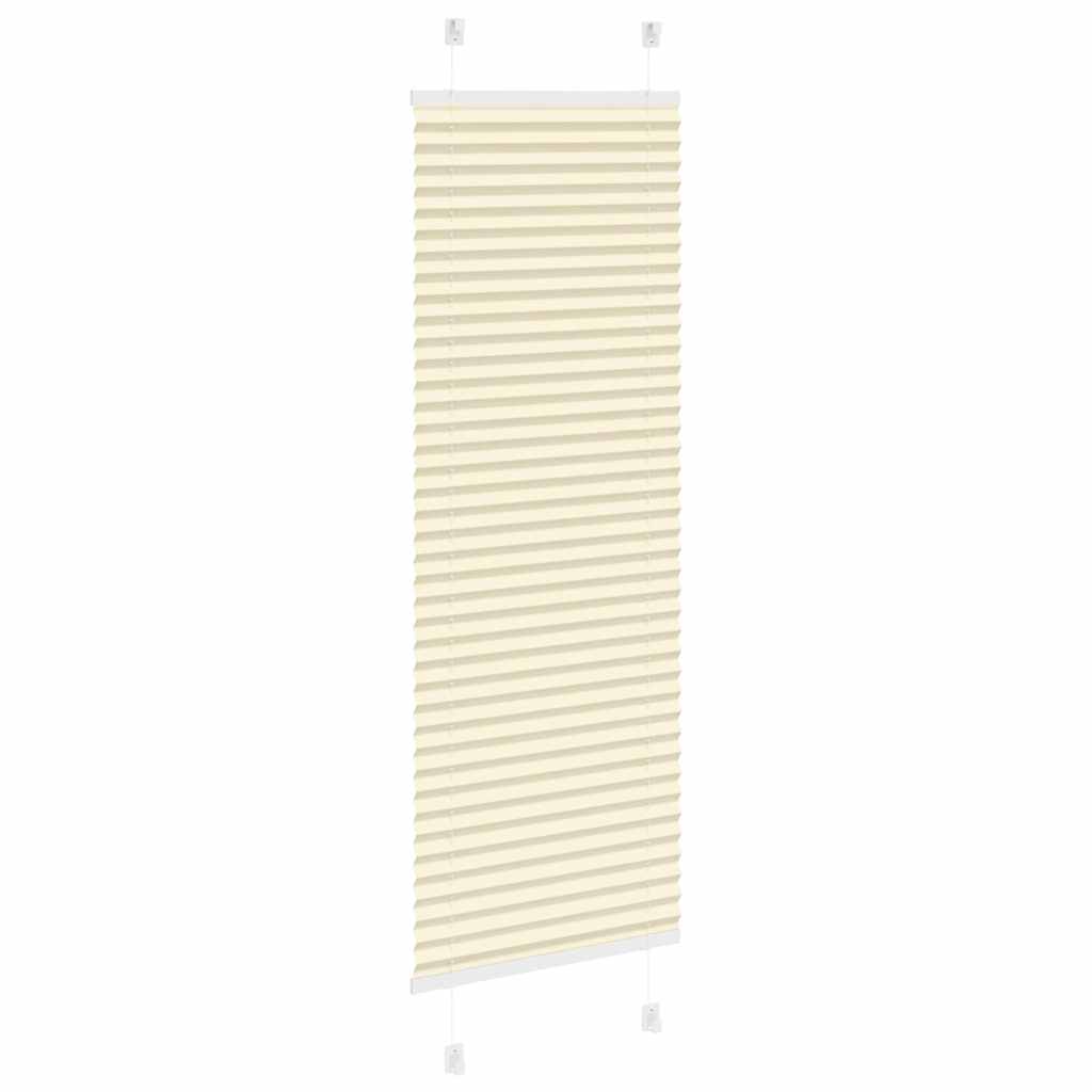 Πλισέ περσίδα Κρέμα 40x150 cm Πλάτος υφάσματος 39,4 cm - Pakobazaar