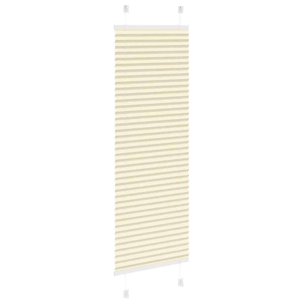 Πλισέ περσίδα Κρέμα 45x150 cm Πλάτος υφάσματος 44,4 cm