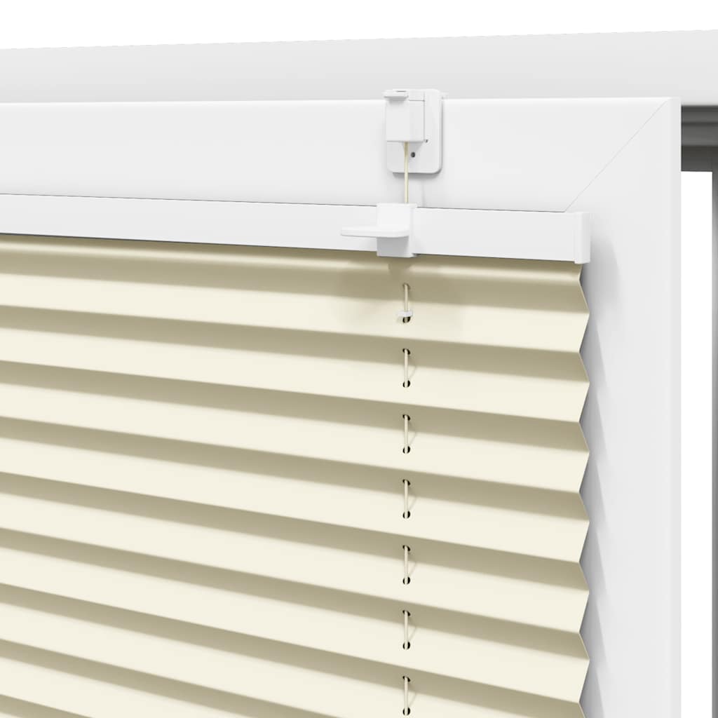 Πλισέ περσίδα Κρέμα 50x150 cm Πλάτος υφάσματος 49,4 cm