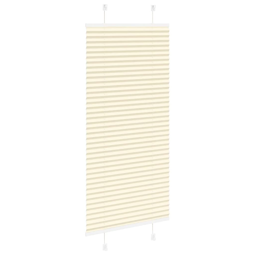 Πλισέ περσίδα Κρέμα 55x150 cm Πλάτος υφάσματος 54,4 cm