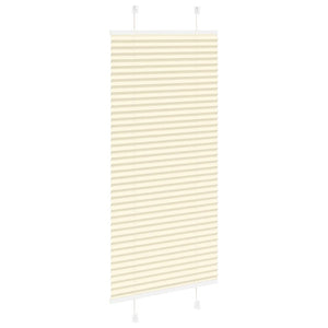 Πλισέ περσίδα Κρέμα 55x150 cm Πλάτος υφάσματος 54,4 cm