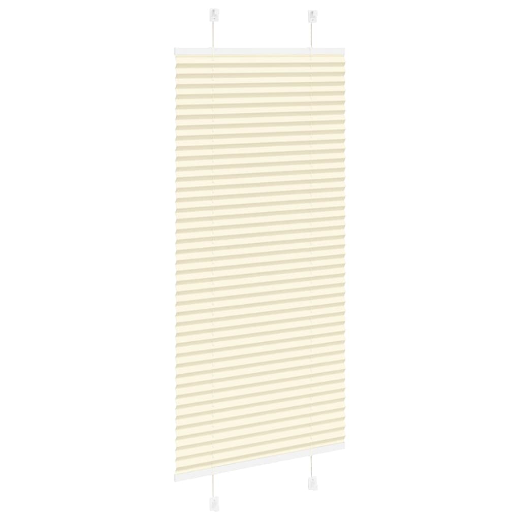Πλισέ περσίδα Κρέμα 60x150 cm Πλάτος υφάσματος 59,4 cm