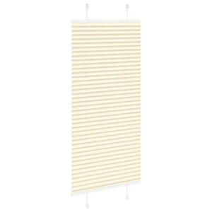 Πλισέ περσίδα Κρέμα 60x150 cm Πλάτος υφάσματος 59,4 cm