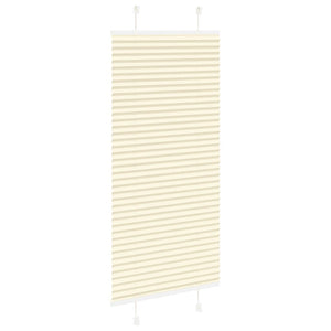 Πλισέ περσίδα Κρέμα 65x150 cm Πλάτος υφάσματος 64,4 cm