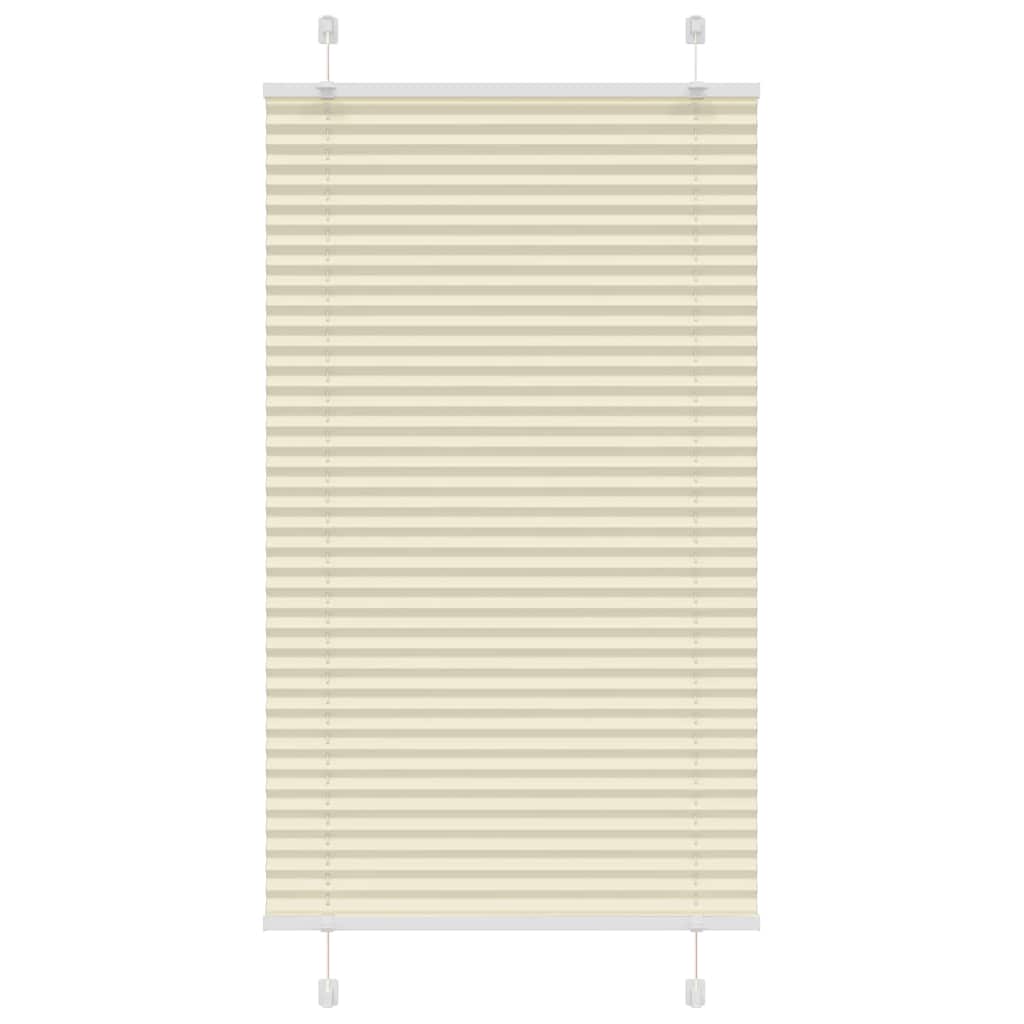 Πλισέ περσίδα Κρέμα 75x150 cm Πλάτος υφάσματος 74,4 cm