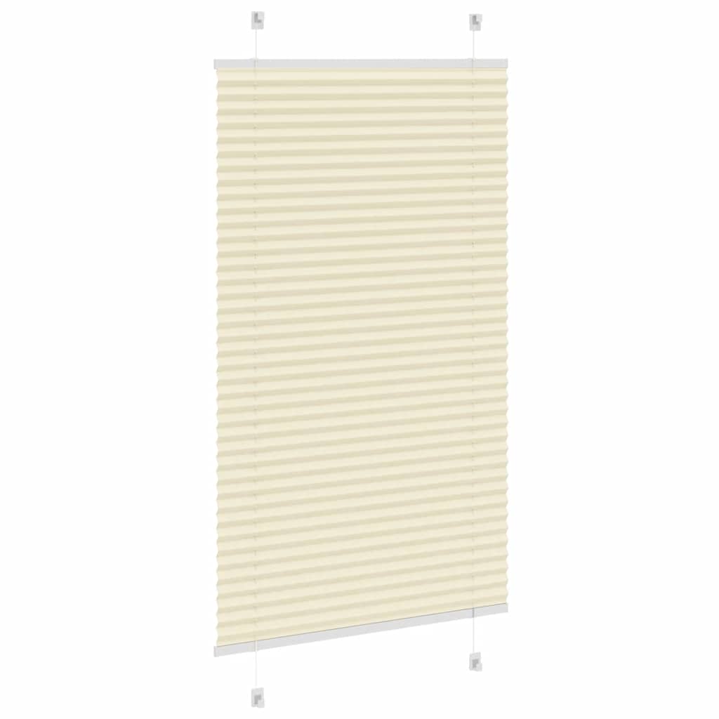 Πλισέ περσίδα Κρέμα 75x150 cm Πλάτος υφάσματος 74,4 cm