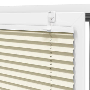 Πλισέ περσίδα Κρέμα 80x150 cm Πλάτος υφάσματος 79,4 cm