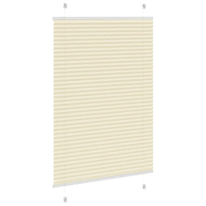 Πλισέ περσίδα Κρέμα 95x150 cm Πλάτος υφάσματος 94,4 cm