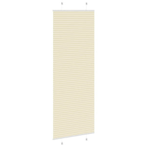 Πλισέ περσίδα Κρέμα 80x200 cm Πλάτος υφάσματος 79,4 cm