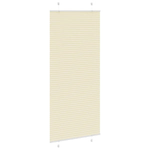 Πλισέ περσίδα Κρέμα 85x200 cm Πλάτος υφάσματος 84,4 cm