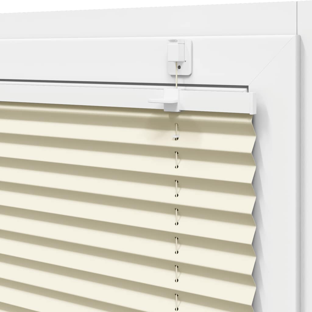Πλισέ περσίδα Κρέμα 85x200 cm Πλάτος υφάσματος 84,4 cm