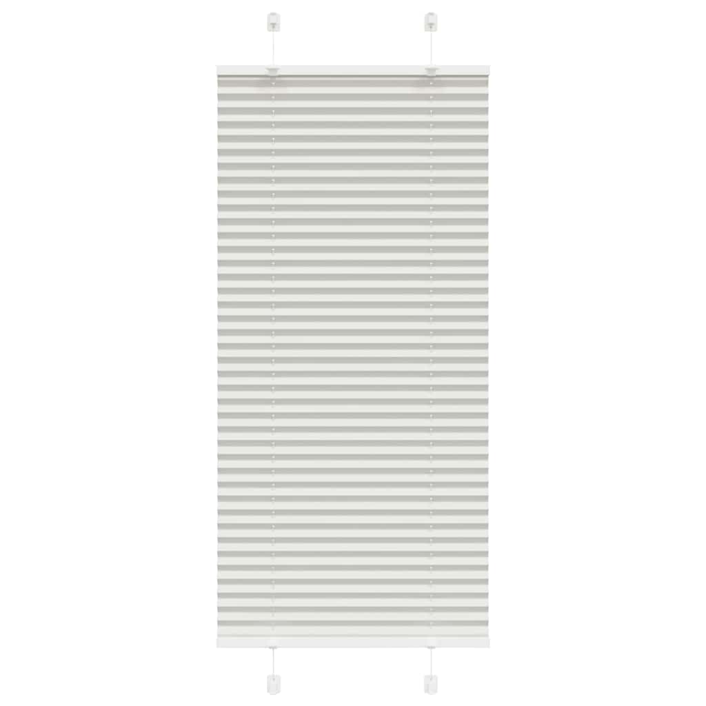 Πλισέ περσίδα ανοιχτό γκρι 60x100 cm Πλάτος υφάσματος 59,4 cm