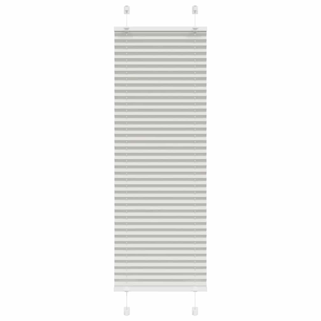 Πλισέ περσίδα ανοιχτό γκρι 40x150 cm Πλάτος υφάσματος 39,4 cm