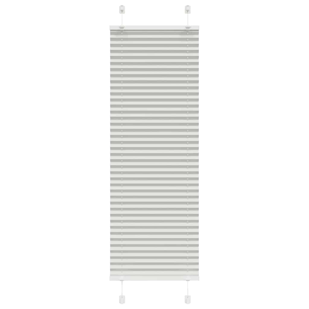 Πλισέ περσίδα ανοιχτό γκρι 50x150 cm Πλάτος υφάσματος 49,4 cm - Pakobazaar