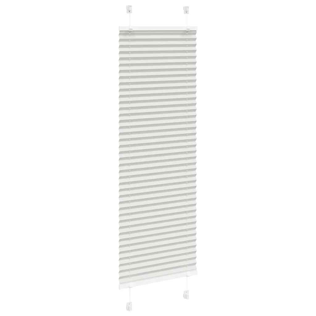 Πλισέ περσίδα ανοιχτό γκρι 50x150 cm Πλάτος υφάσματος 49,4 cm - Pakobazaar