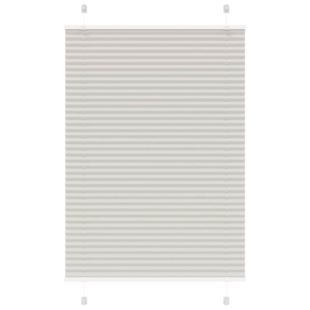 Πλισέ περσίδα ανοιχτό γκρι 95x150 cm Πλάτος υφάσματος 94,4 cm