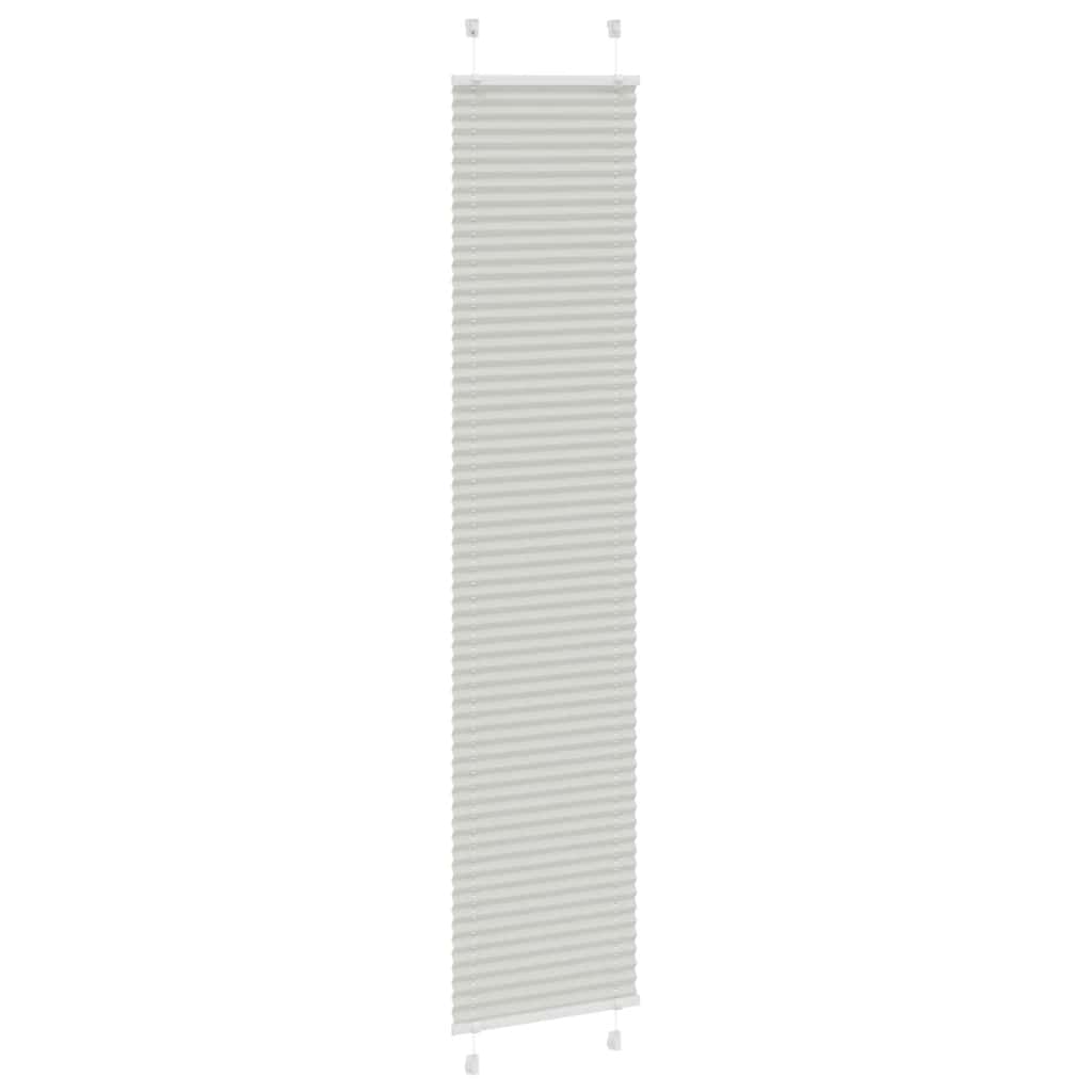 Πλισέ περσίδα ανοιχτό γκρι 50x200 cm Πλάτος υφάσματος 49,4 cm