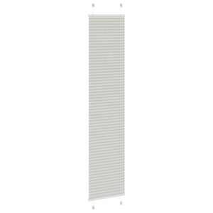 Πλισέ περσίδα ανοιχτό γκρι 50x200 cm Πλάτος υφάσματος 49,4 cm