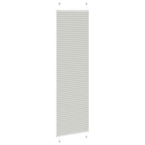 Πλισέ περσίδα ανοιχτό γκρι 55x200 cm Πλάτος υφάσματος 54,4 cm