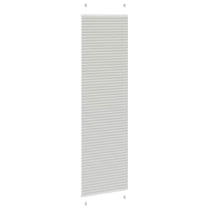 Πλισέ περσίδα ανοιχτό γκρι 60x200 cm Πλάτος υφάσματος 59,4 cm - Pakobazaar