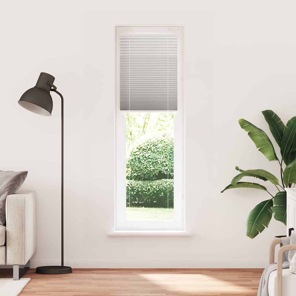 Πλισέ περσίδα ανοιχτό γκρι 65x200 cm Πλάτος υφάσματος 64,4 cm