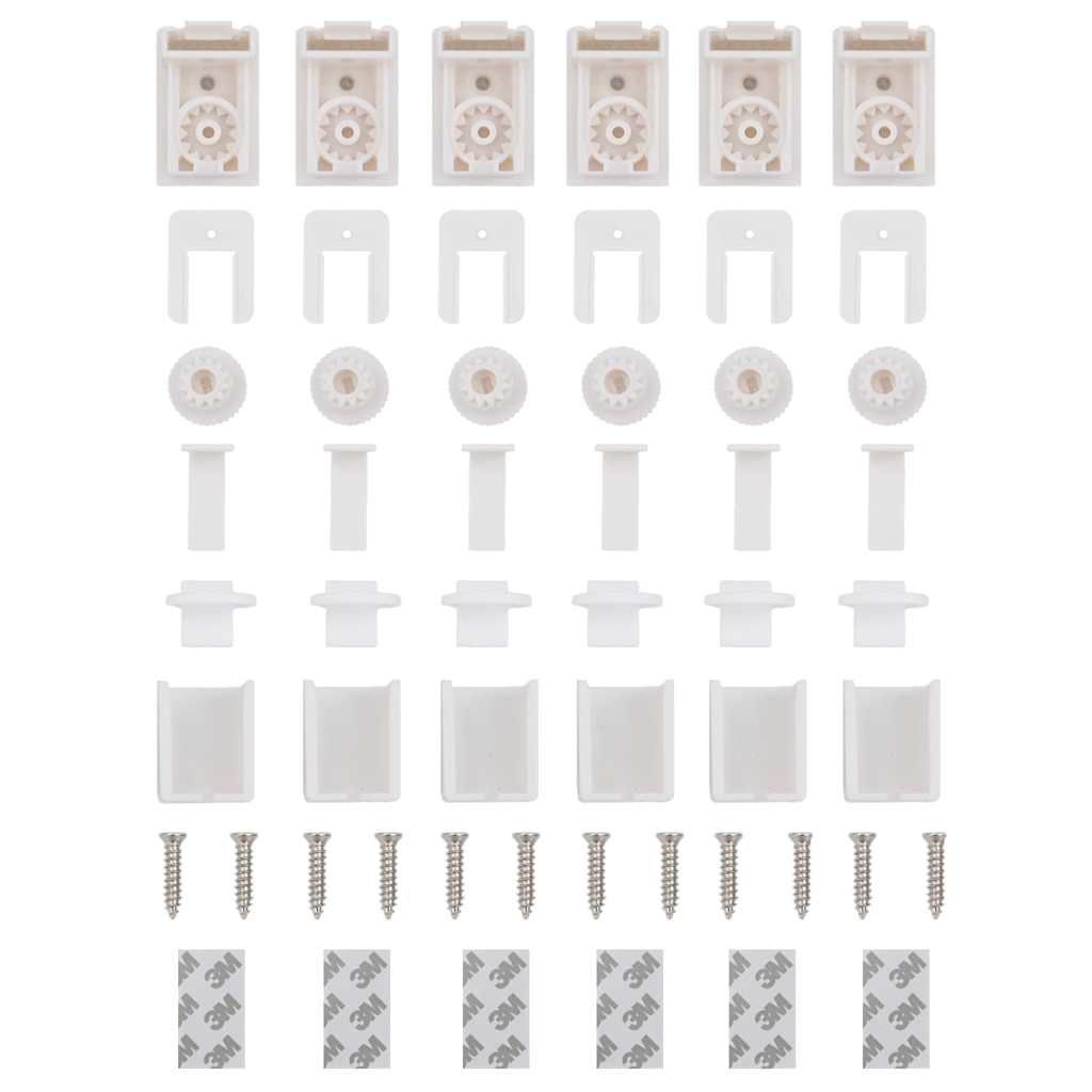 Πλισέ περσίδα ανοιχτό γκρι 105x200 cm Πλάτος υφάσματος 104,4 cm