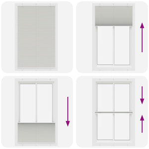 Roller Blind Blackout ανοιχτό γκρι 115x200 cm Πλάτος υφάσματος