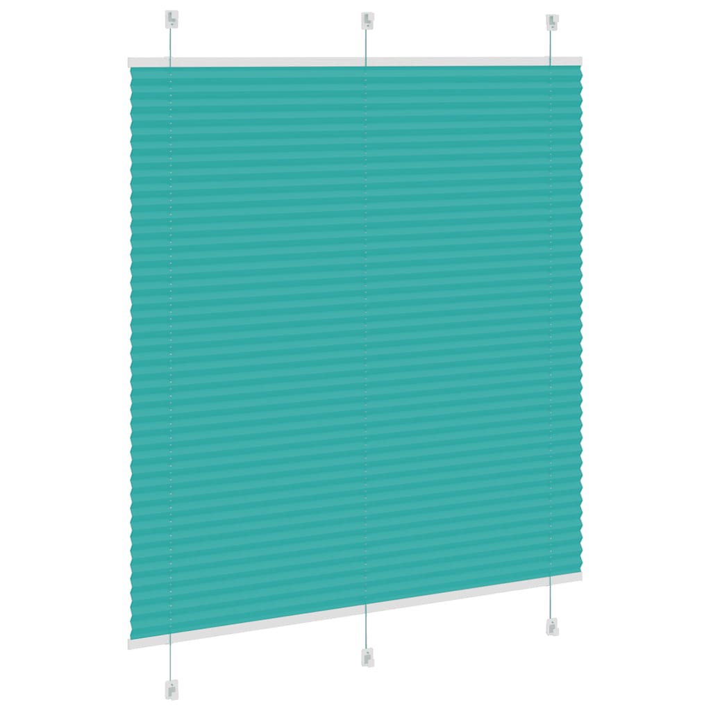 Πλισέ περσίδα Petrol Green 120x150 cm Πλάτος υφάσματος 119,4 cm