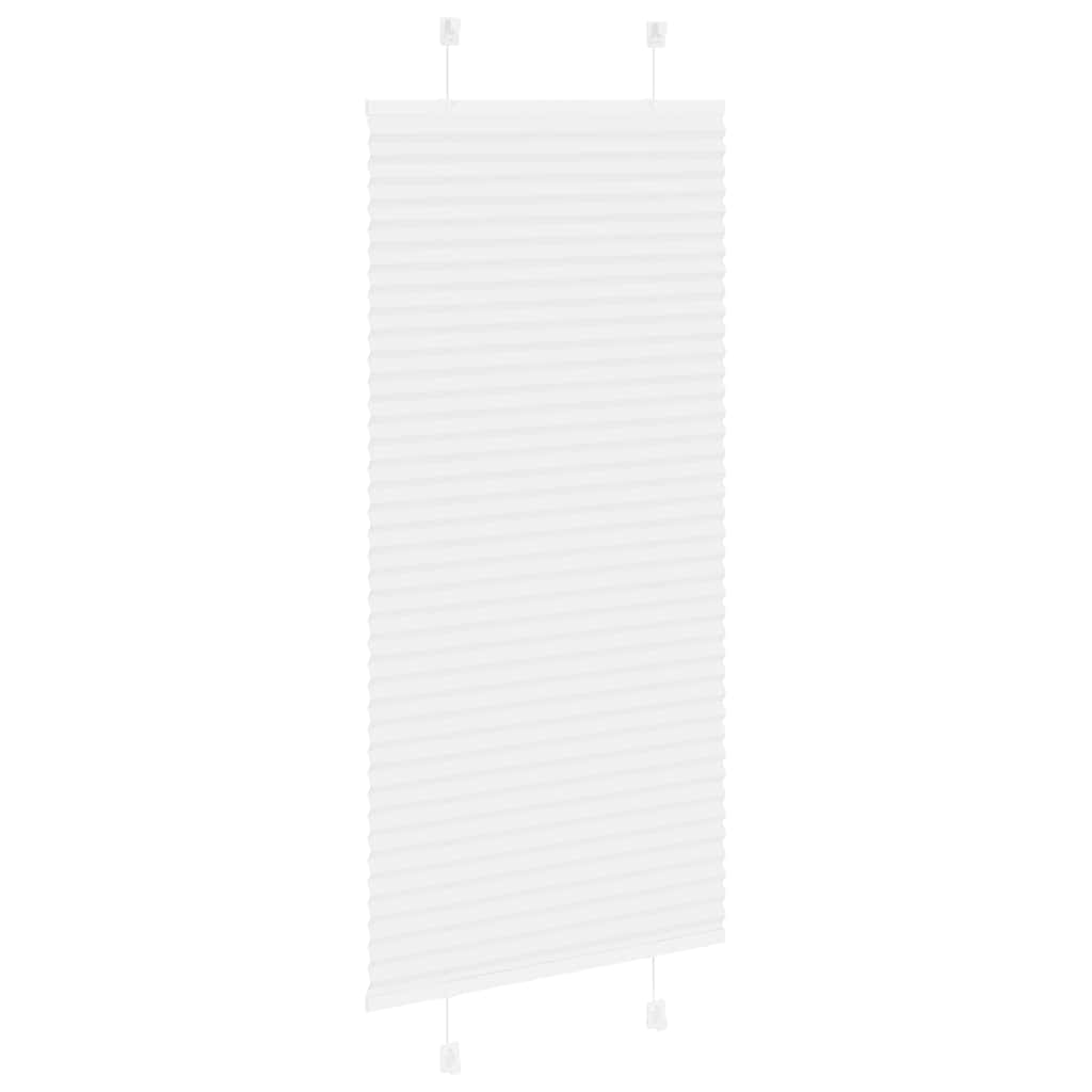 Πλισέ περσίδα Λευκό 55x100 cm Πλάτος υφάσματος 54,4 cm