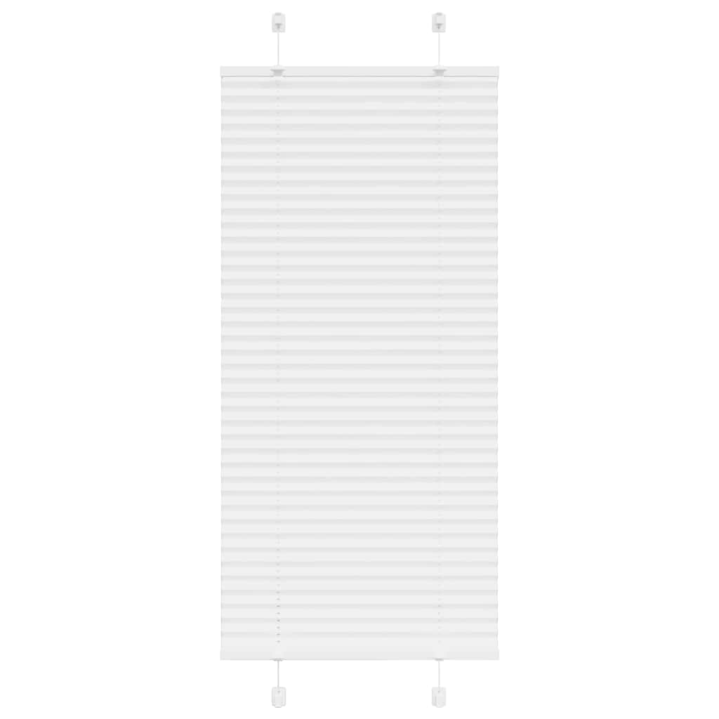 Πλισέ περσίδα Λευκό 60x100 cm Πλάτος υφάσματος 59,4 cm