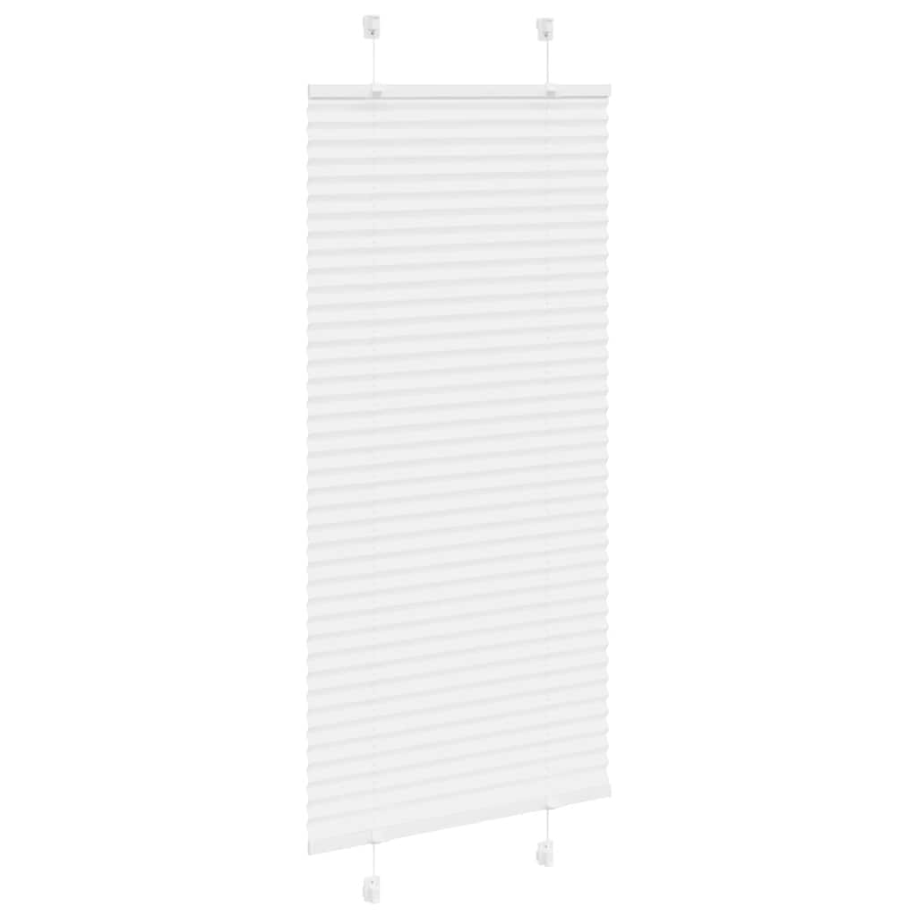 Πλισέ περσίδα Λευκό 60x100 cm Πλάτος υφάσματος 59,4 cm