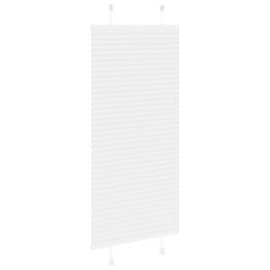 Πλισέ περσίδα Λευκό 60x100 cm Πλάτος υφάσματος 59,4 cm