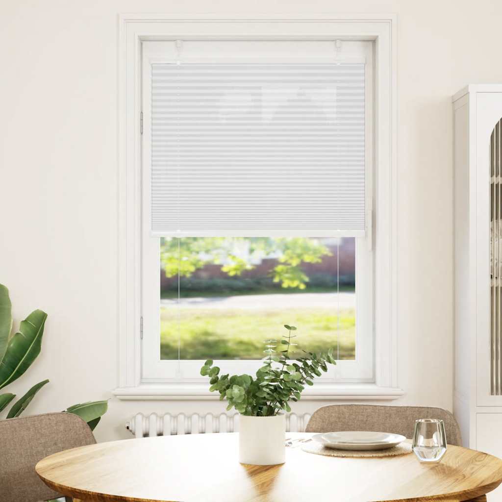 Πλισέ περσίδα Λευκό 75x100 cm Πλάτος υφάσματος 74,4 cm - Pakobazaar