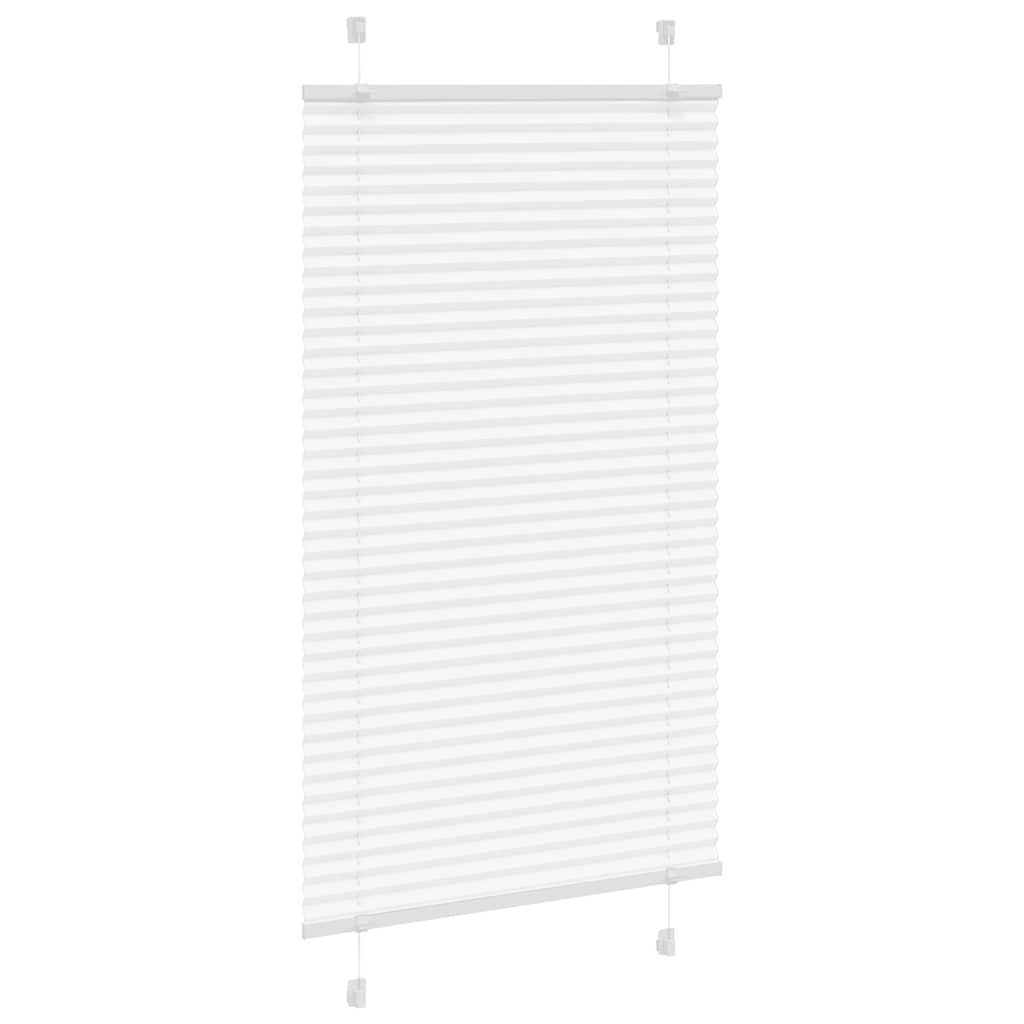 Πλισέ περσίδα Λευκό 80x100 cm Πλάτος υφάσματος 79,4 cm - Pakobazaar