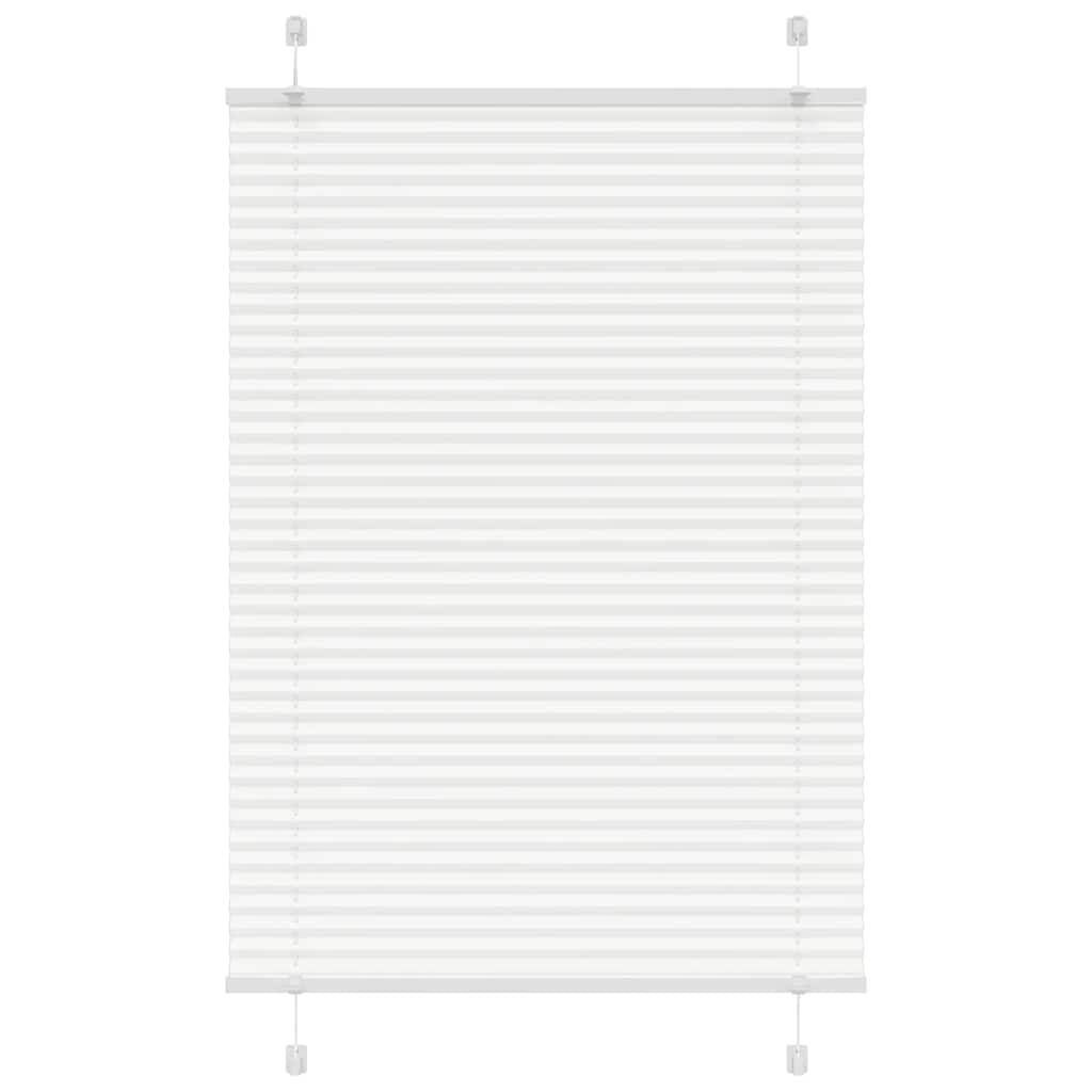 Πλισέ περσίδα Λευκό 90x100 cm Πλάτος υφάσματος 89,4 cm