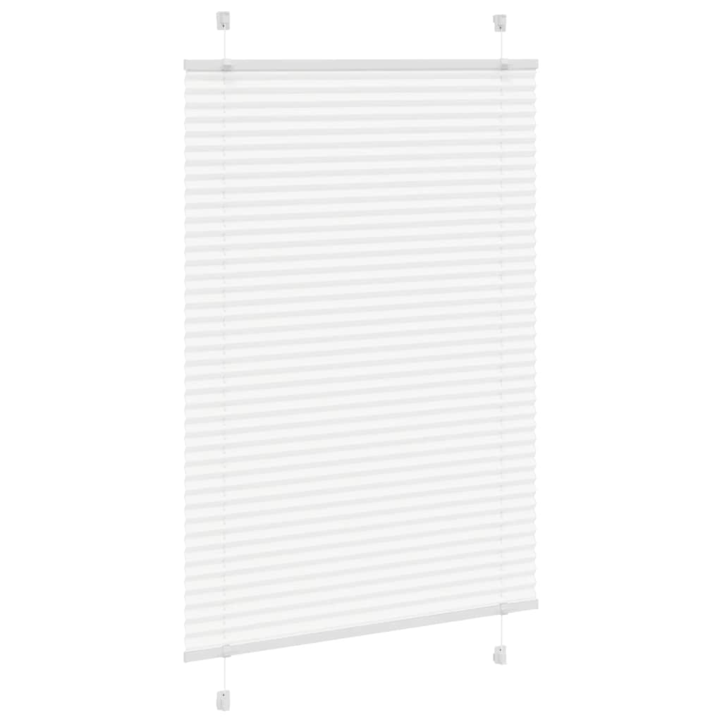 Πλισέ περσίδα Λευκό 90x100 cm Πλάτος υφάσματος 89,4 cm