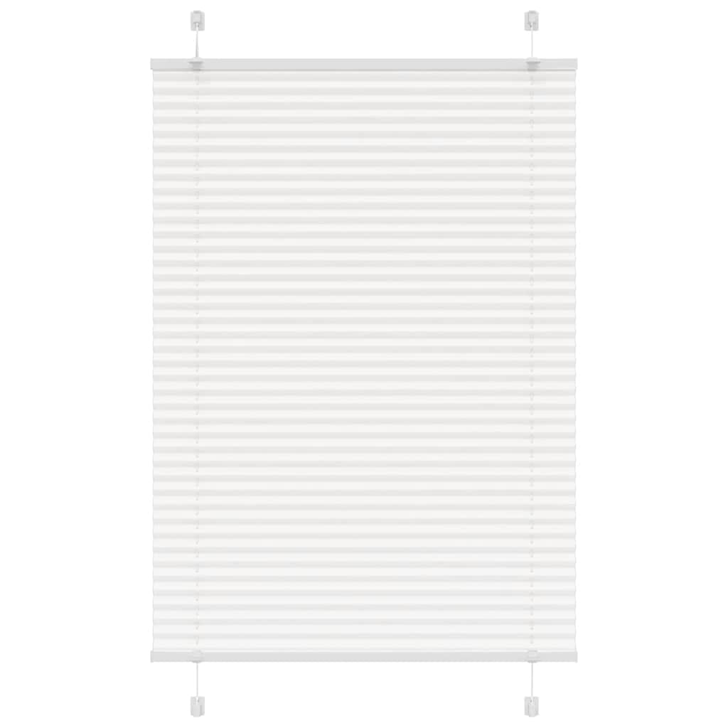 Πλισέ περσίδα Λευκό 90x100 cm Πλάτος υφάσματος 89,4 cm
