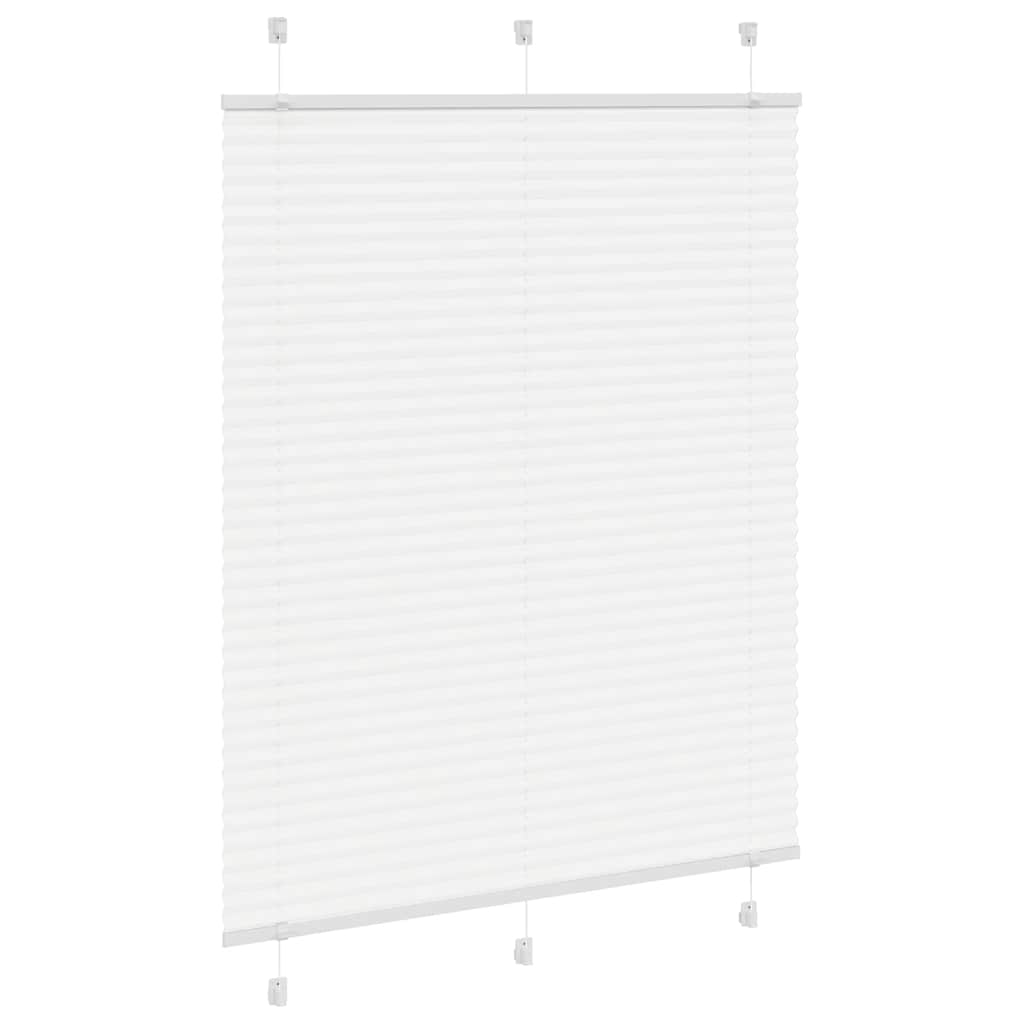 Πλισέ περσίδα Λευκό 105x100 cm Πλάτος υφάσματος 104,4 cm - Pakobazaar