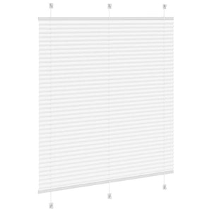 Πλισέ περσίδα Λευκό 115x100 cm Πλάτος υφάσματος 114,4 cm