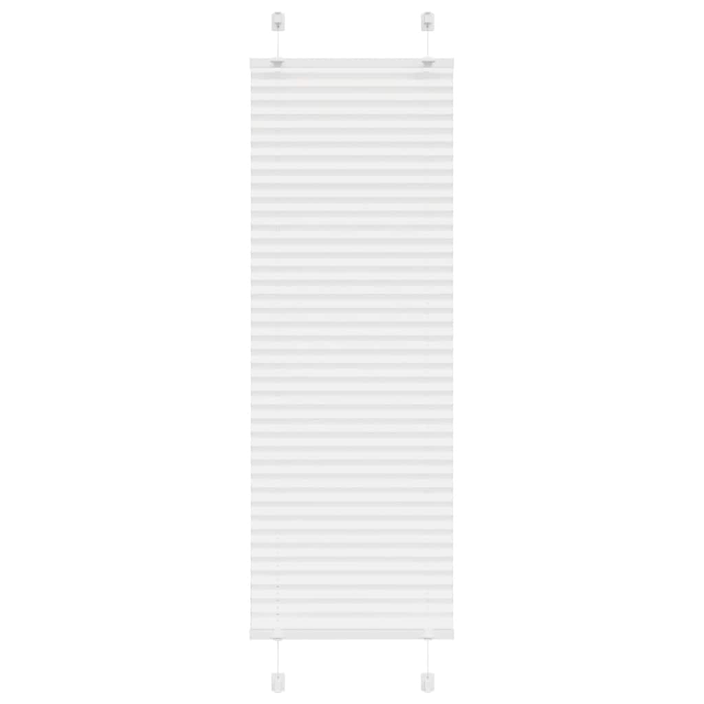 Πλισέ περσίδα Λευκό 40x150 cm Πλάτος υφάσματος 39,4 cm