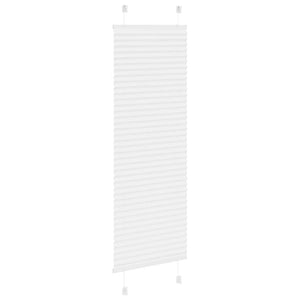 Πλισέ περσίδα Λευκό 45x150 cm Πλάτος υφάσματος 44,4 cm