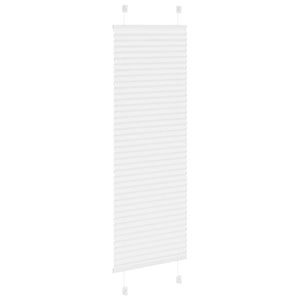 Πλισέ περσίδα Λευκό 50x150 cm Πλάτος υφάσματος 49,4 cm