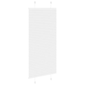 Πλισέ περσίδα Λευκό 55x150 cm Πλάτος υφάσματος 54,4 cm