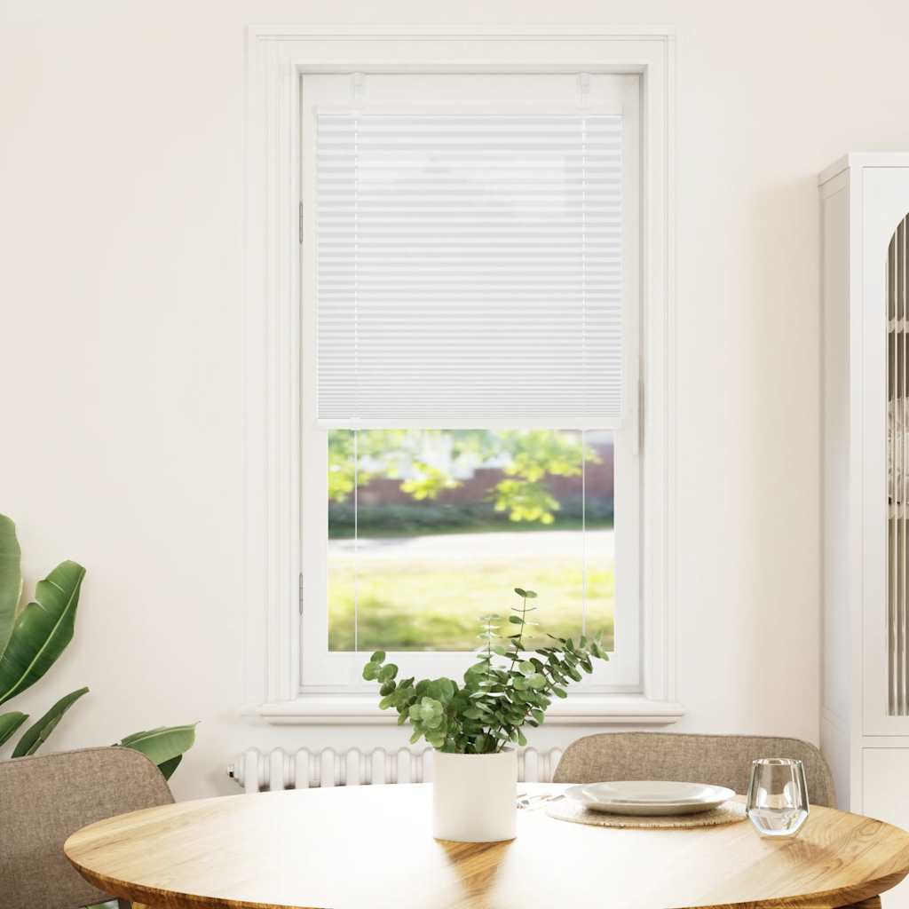 Πλισέ περσίδα Λευκό 60x150 cm Πλάτος υφάσματος 59,4 cm